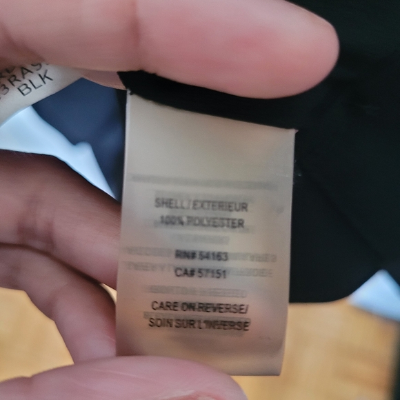 Calvin Klein Black button up size small - Picture 3 of 4